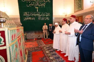 وفد رسمي يزور ضريح مولاي علي الشريف بالريصاني