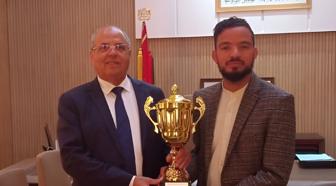 مجلس جهة درعة تافيلالت يحتفي بنادي نجوم هاشمي للتايكواندو بعد تألقه في البطولة الوطنية