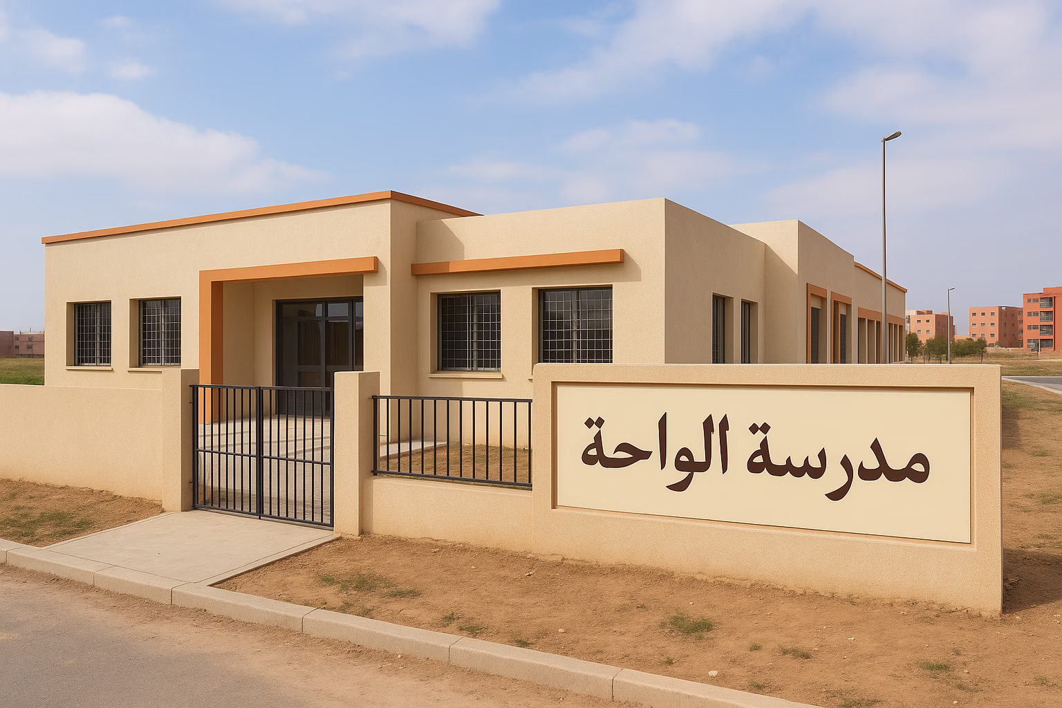 إنطلاق أشغال بناء مدرسة “الواحة” بالقطب الحضري زاوية سيدي عثمان بتارميكت