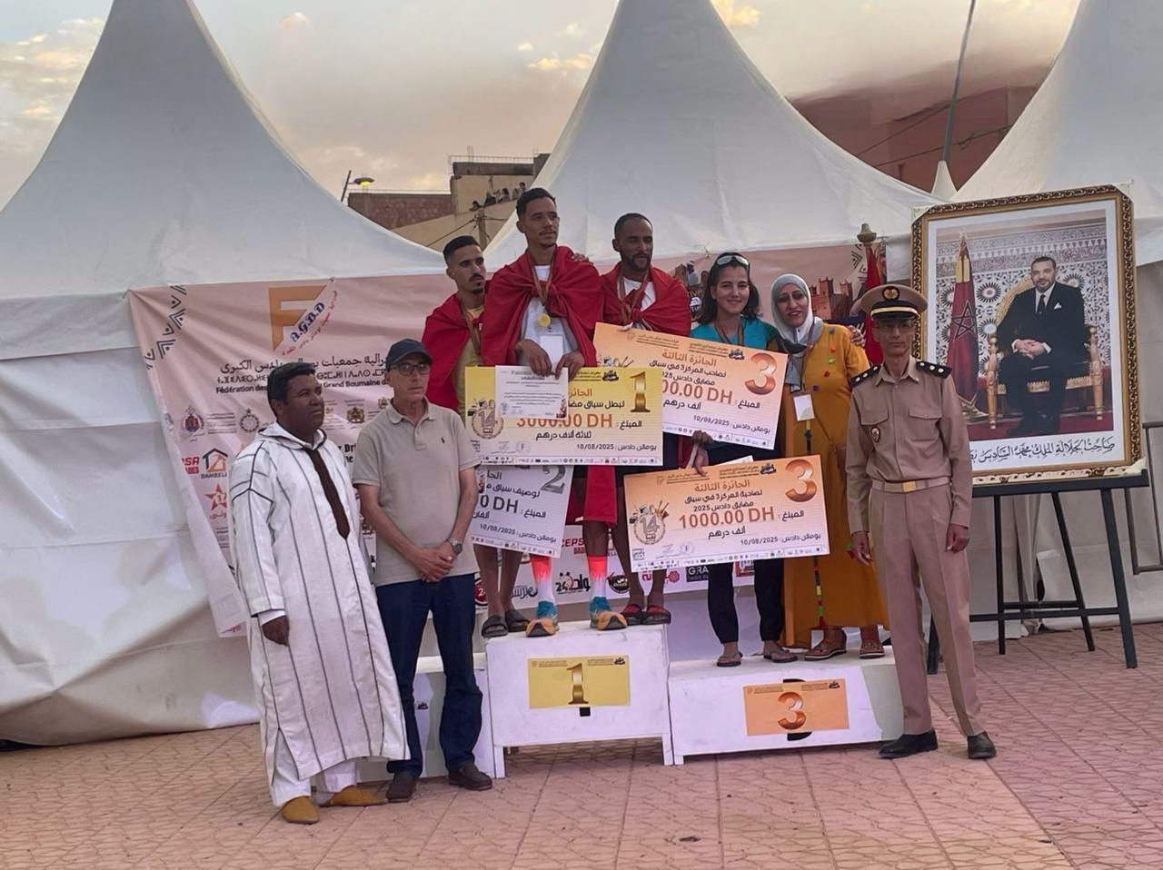 إسدال الستار على سباق مضايق دادس ضمن فعاليات مهرجان تملسا للزي التقليدي