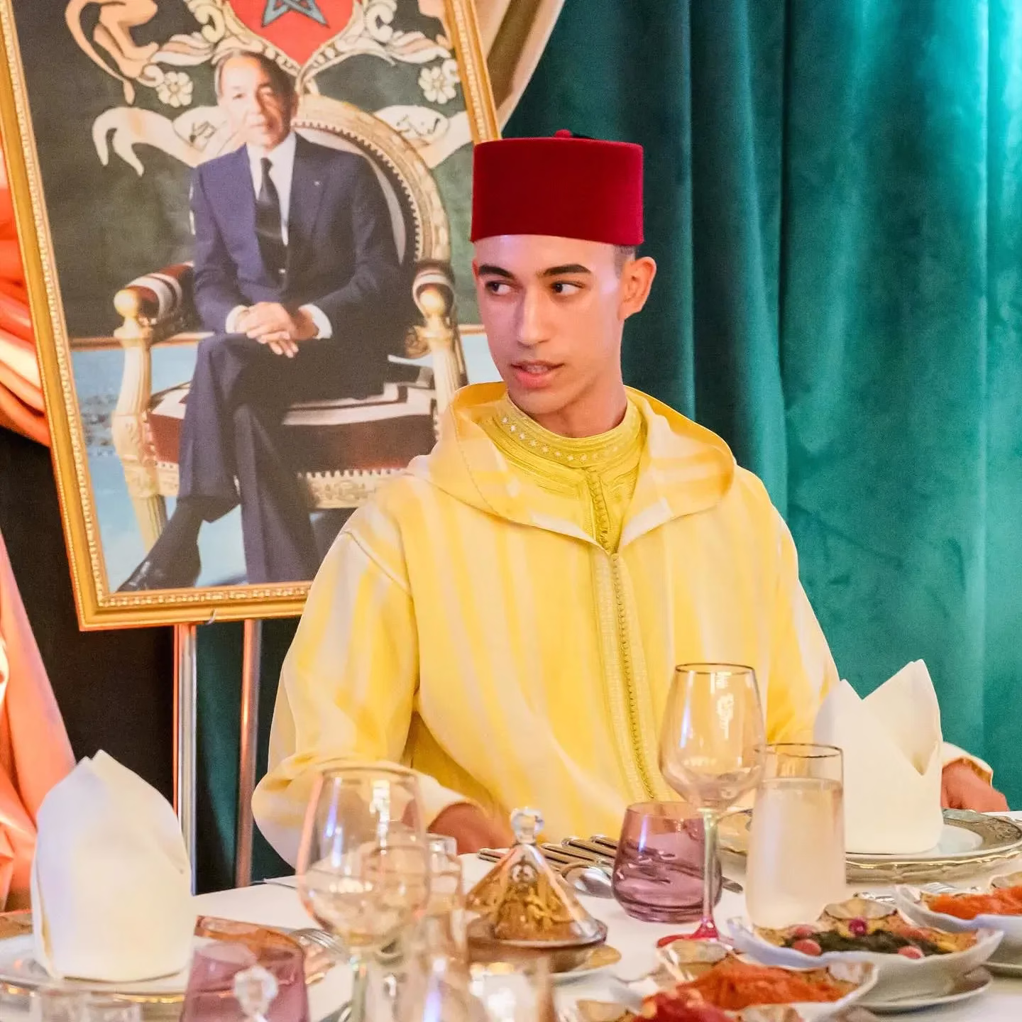 ولي العهد مولاي الحسن يستقبل الأطفال المقدسيين بتطوان