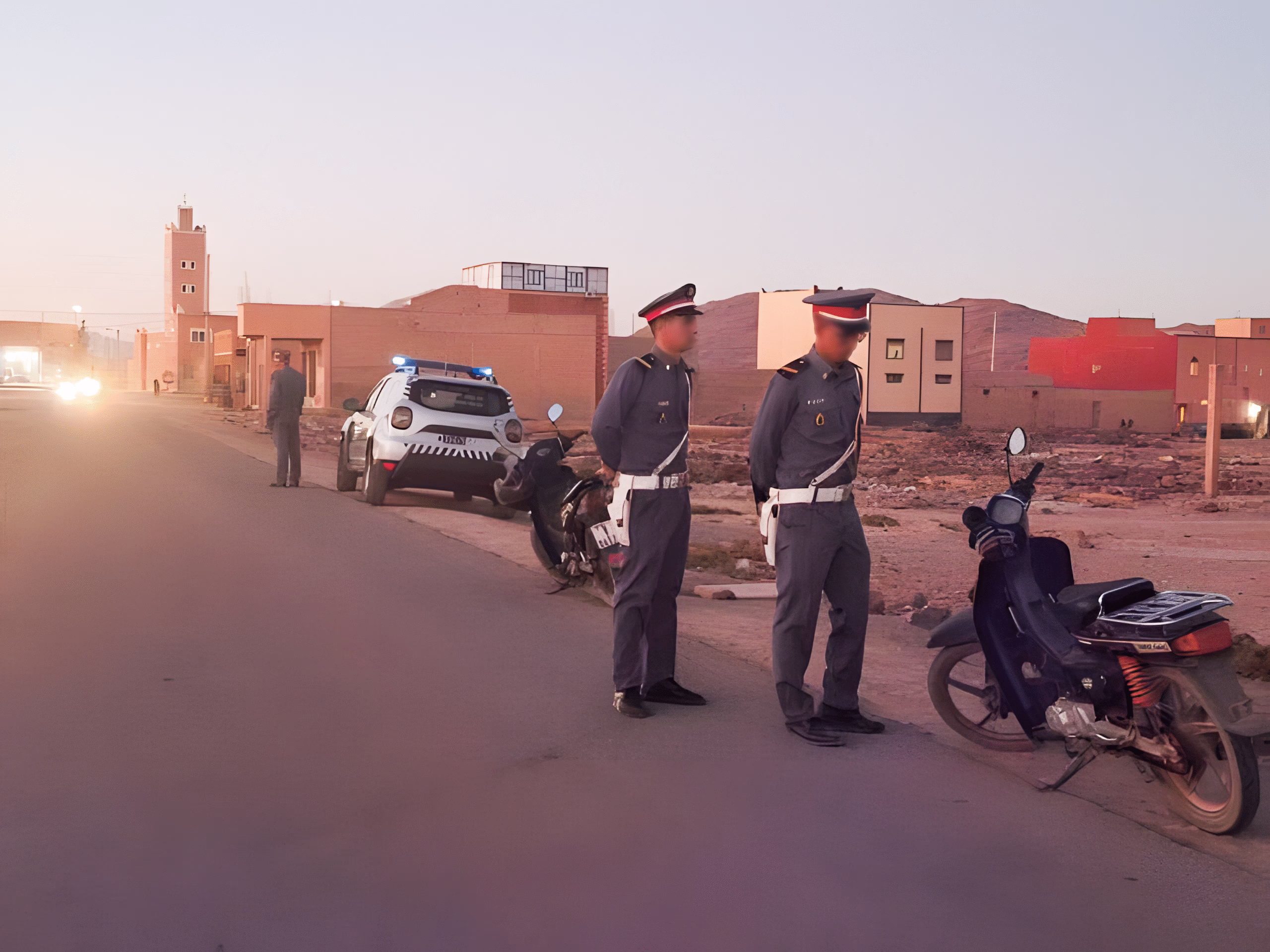 تازناخت.. توقيف مشتبه بهم وحجز دراجات نارية غير قانونية في محيط المدارس