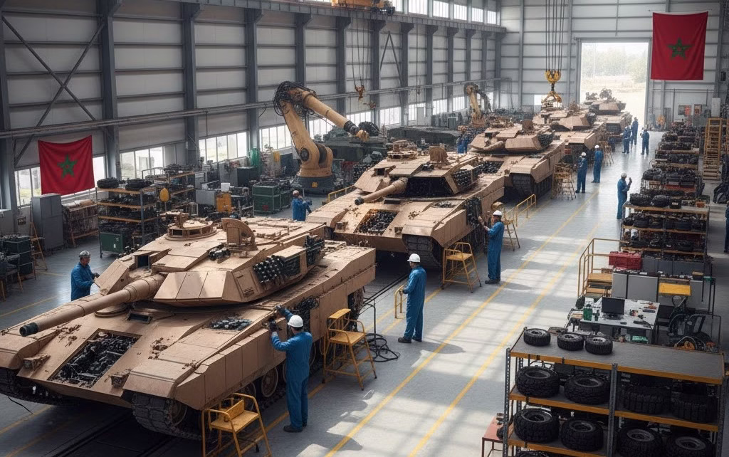 المغرب يدرس إنشاء مصنع لإنتاج الدبابات داخل المملكة ابتداء من 2026
