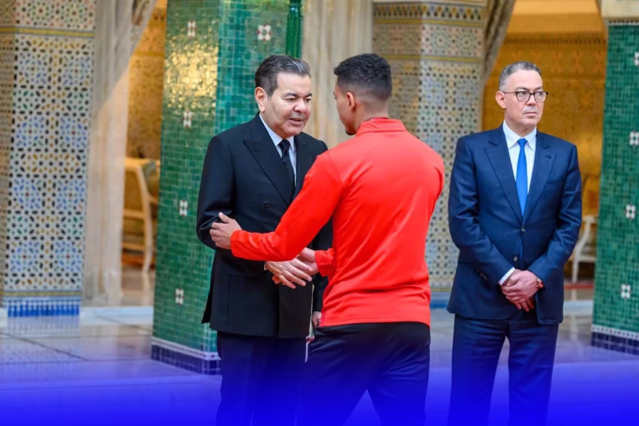 بتعليمات ملكية… الأمير مولاي رشيد يستقبل مكونات المنتخب الوطني لكرة القدم
