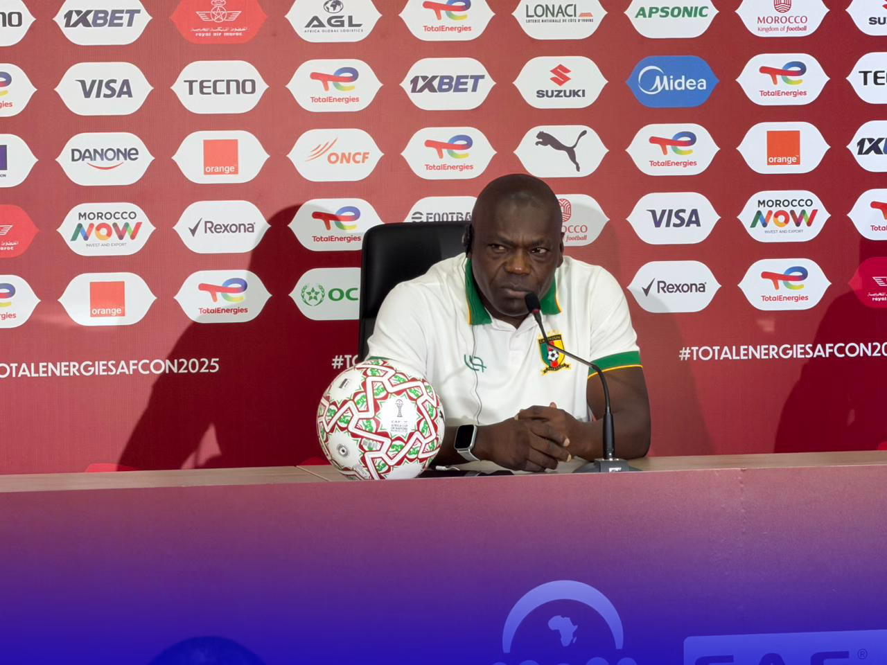 مدرب الكاميرون.. اللاعبون جاهزون ذهنياً ولا حاجة لتحفيز إضافي قبل مواجهة المغرب