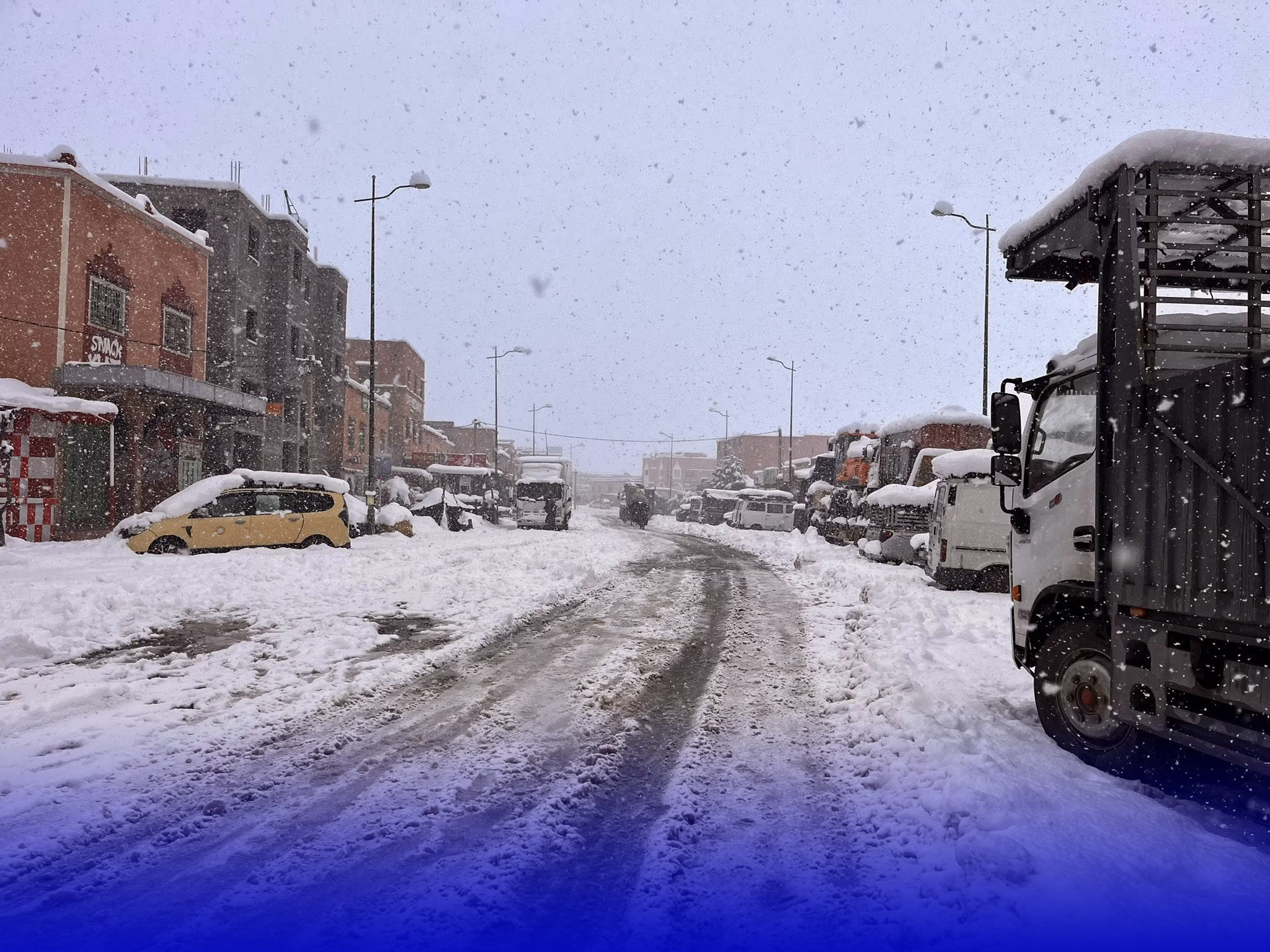 حالة الطرق الوطنية والجهوية والإقليمية بدرعة تافيلالت اليوم السبت