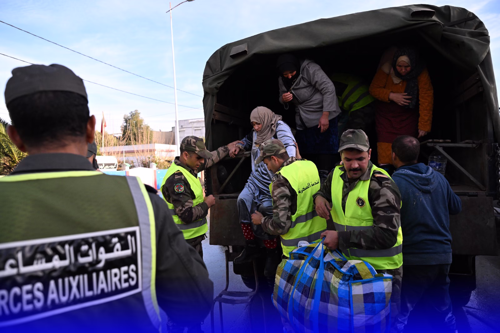 الداخلية تبدأ عودة السكان بالأقاليم المتضررة من الفيضانات