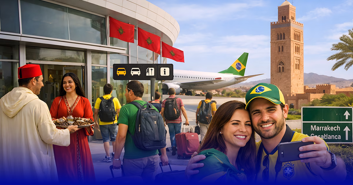 ارتفاع وتيرة توافد السياح البرازليين صوب المغرب