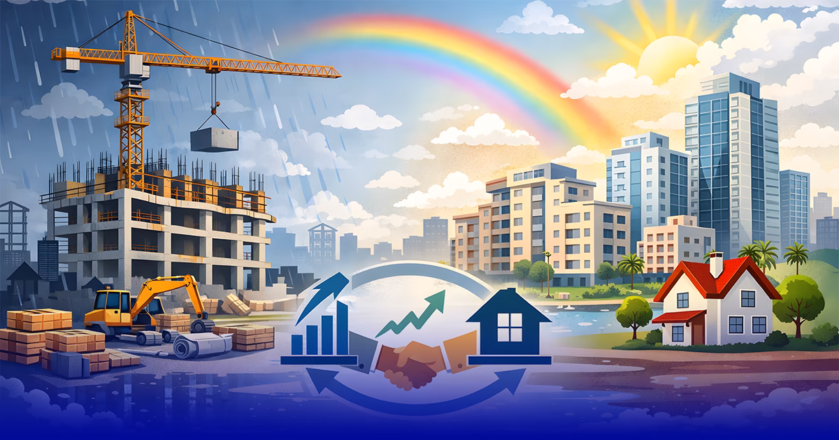 قطاع البناء والعقار.. رهان الاستمرارية بعد التساقطات