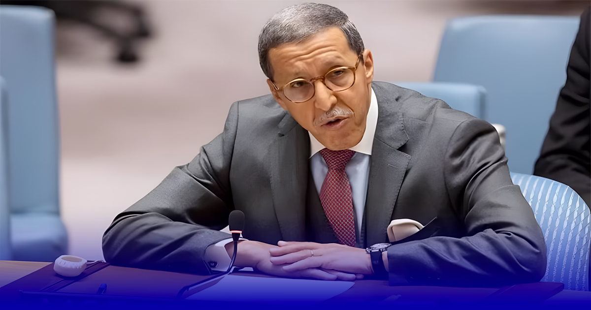 عمر هلال يستعرض حصيلة الرئاسة المغربية للجنة تعزيز السلام