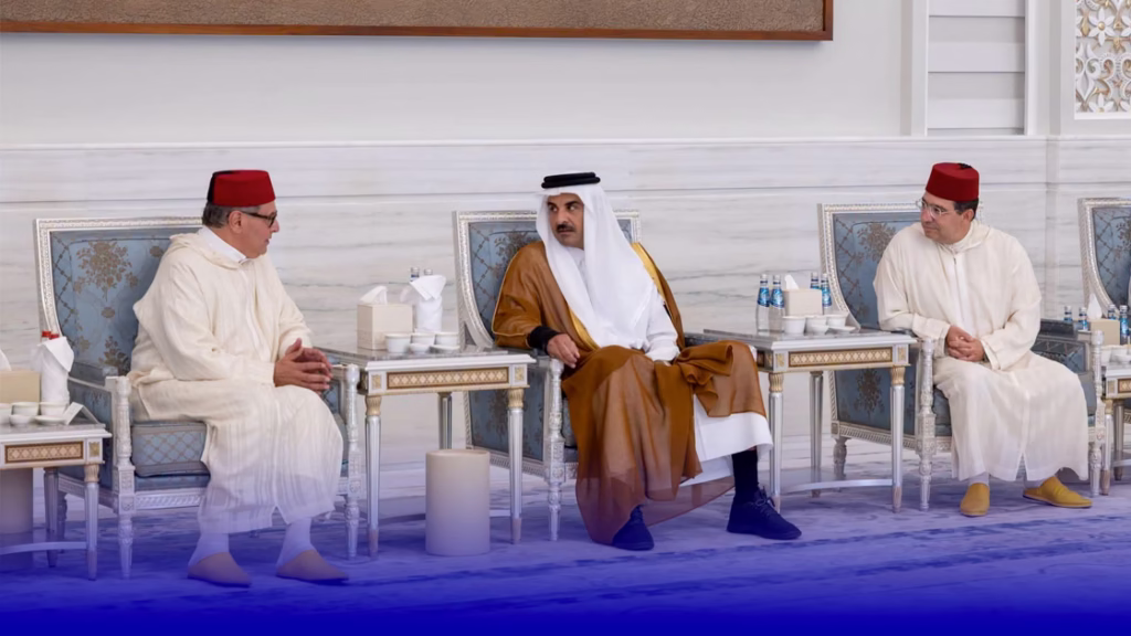 أخنوش في قطر