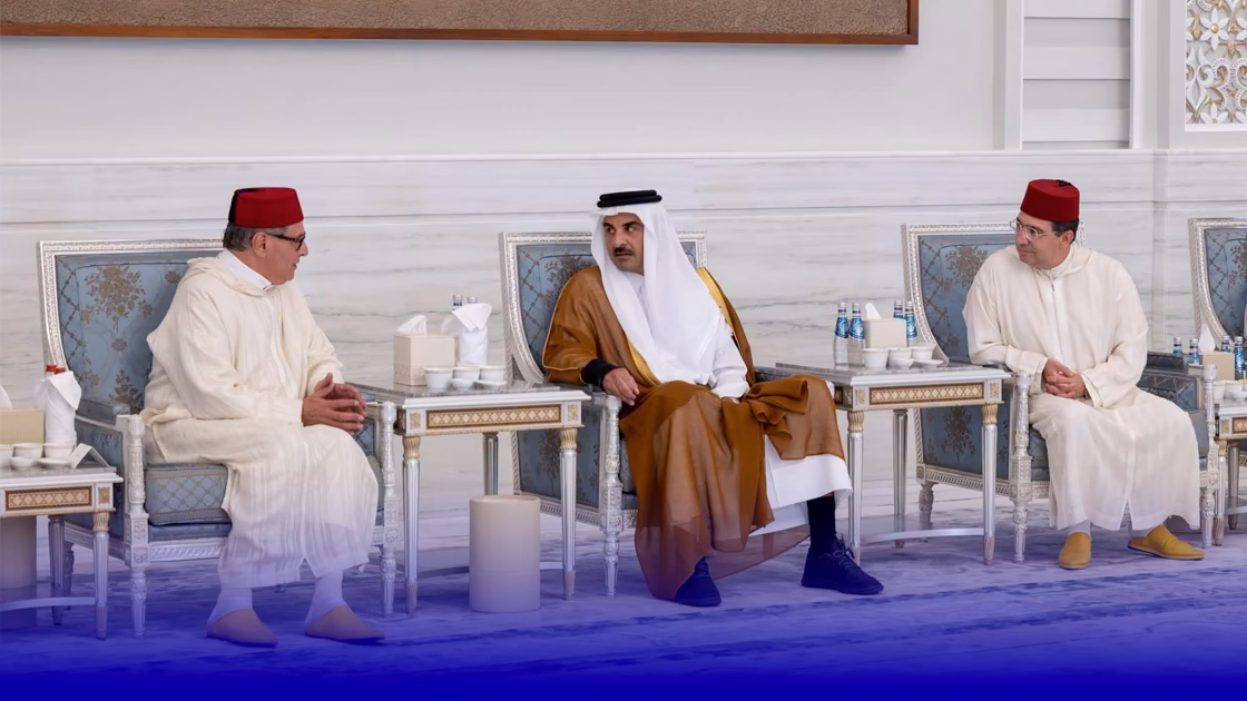 أخنوش في قطر