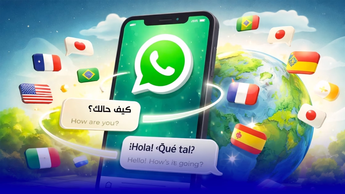 واتساب يطلق ميزة الترجمة الفورية المباشرة داخل المحادثات