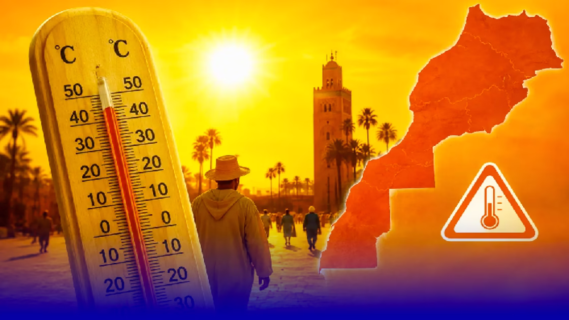 الأرصاد الجوية تحذر من موجة حر برتقالية بالمغرب